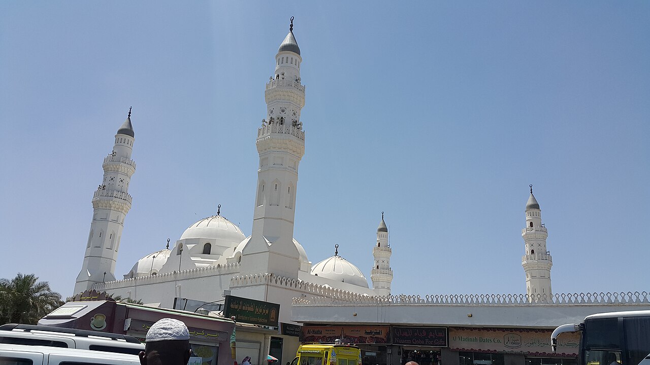 مسجدِ قباء کی حقیقی تصویر