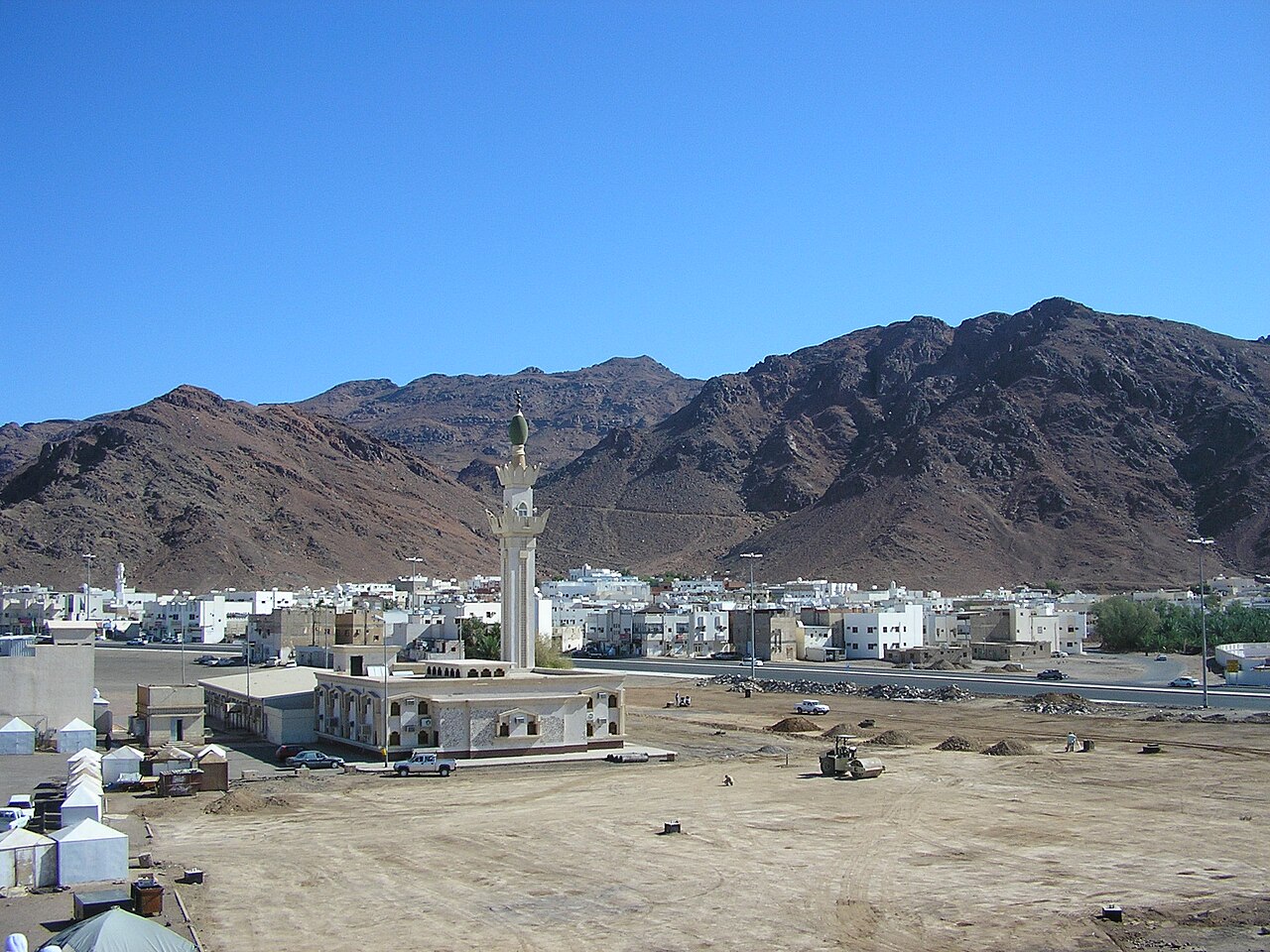 مدینہ منورہ میں جبلِ احد کا حقیقی منظر